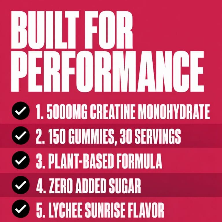 Creatine Gummies - Strength & Performance Formula minijatura 5